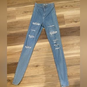 Top Shop Distressed Jeans